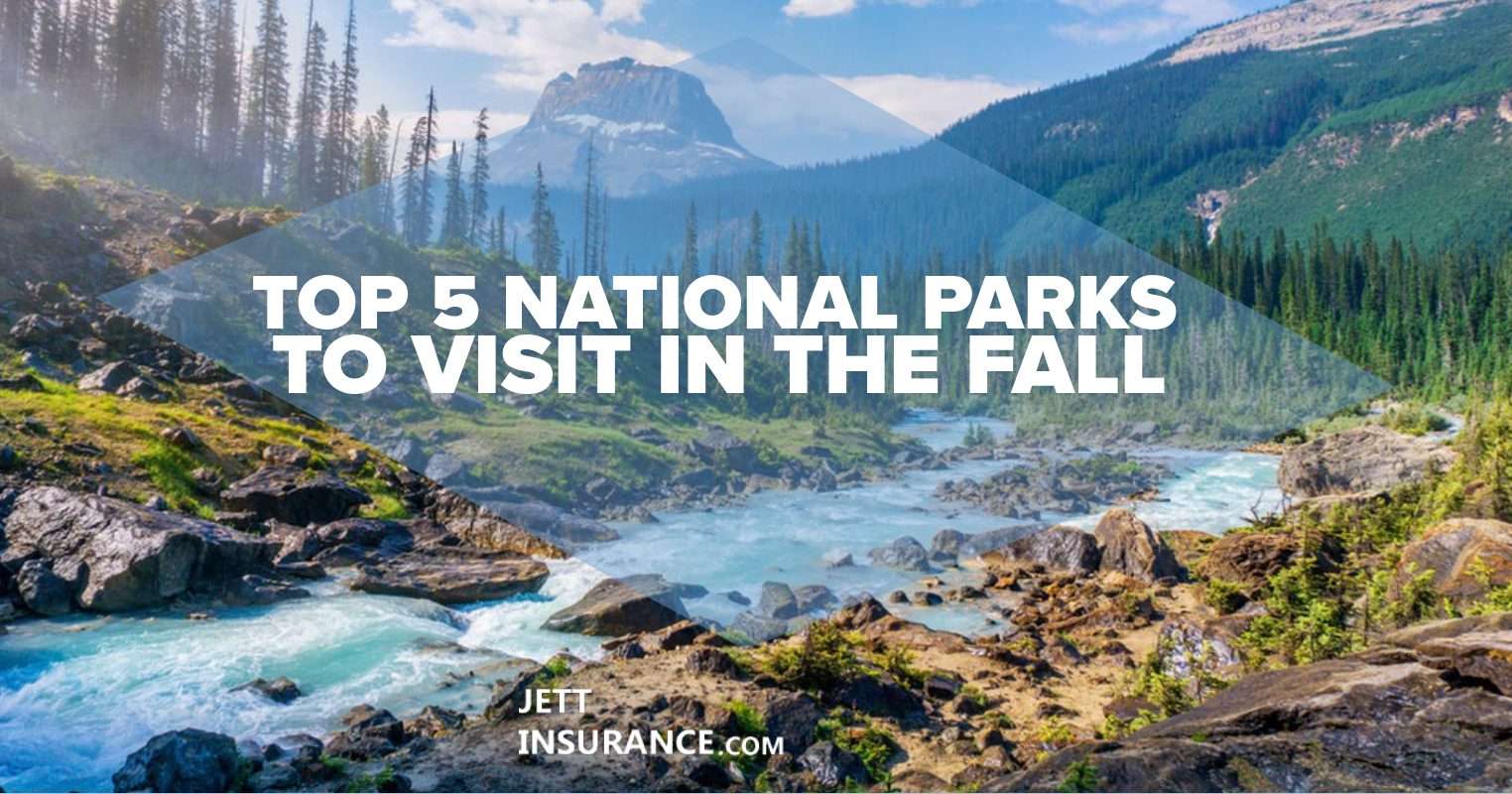 Top 5 national parks to visit in the fall | Jett Insurance